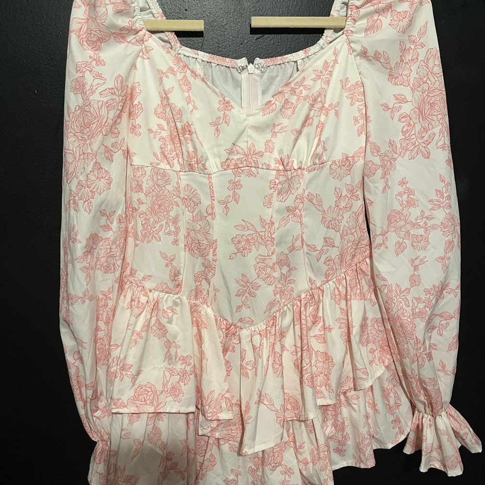 SHEIN Pink Floral romper